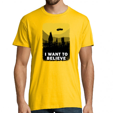 T-shirt homme "I want to...