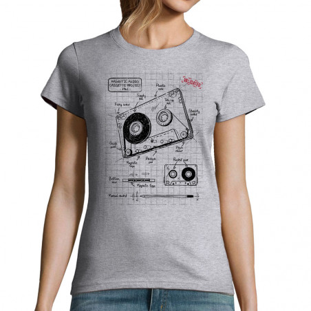 T-shirt femme "Cassette...