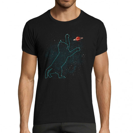 T-shirt homme fit "Space Cat"