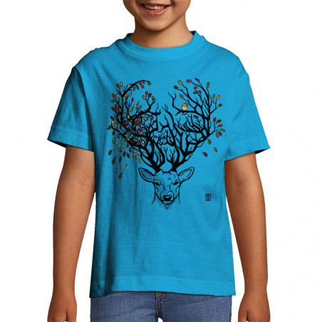 T-shirt enfant "Cerf...