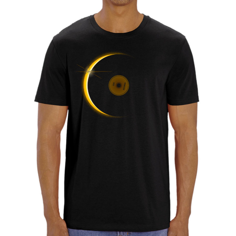 T-shirt homme coton bio noir Sun Record (Le Duc,Divers)