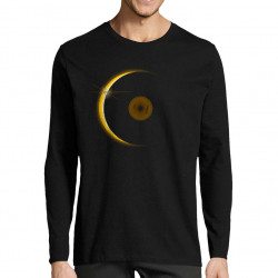 T-shirt homme manches longues noir Sun Record (Le Duc,Divers)