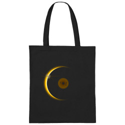 Sac shopping en toile noir Sun Record (Le Duc,Divers)