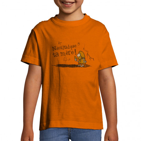 T-shirt enfant "Néolithique...