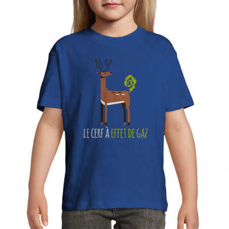 T-shirt enfant "Le cerf à...