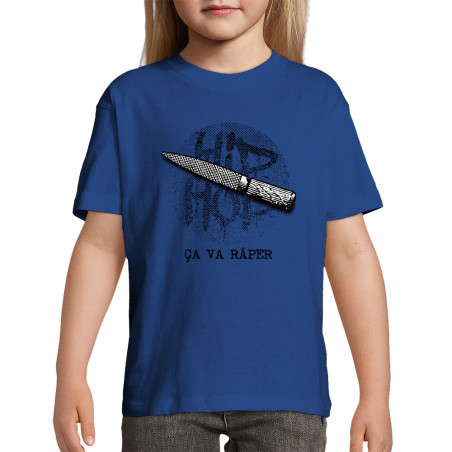 T-shirt enfant "Ca va râper"