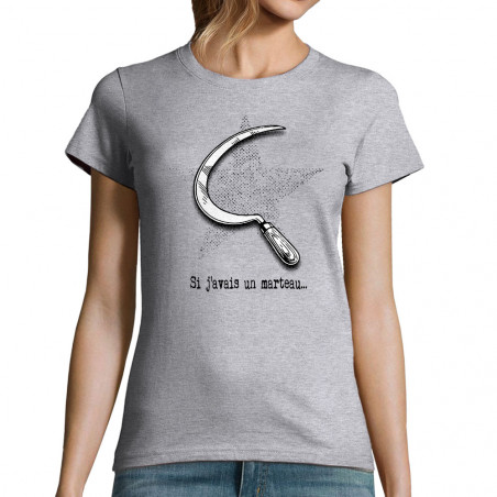 T-shirt femme "Si j'avais...