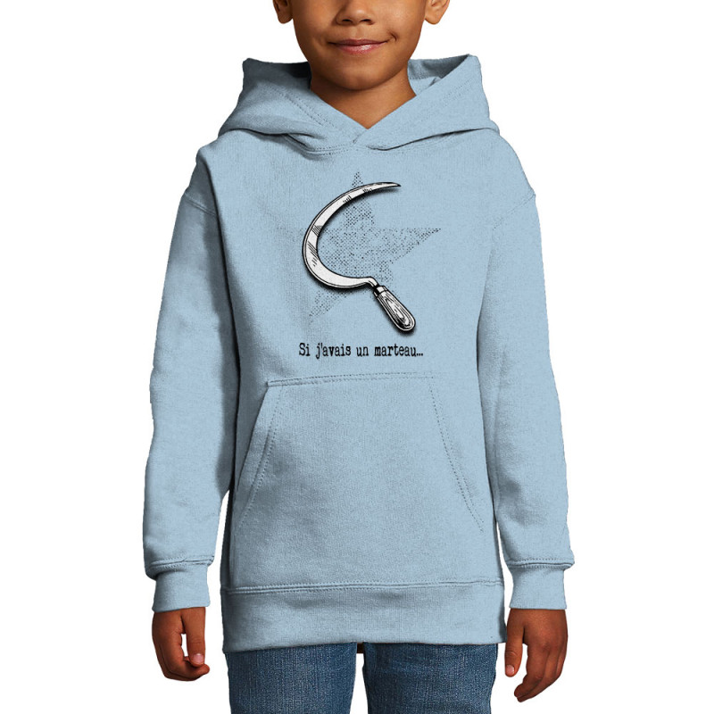 Sweat enfant à capuche Si j'avais un marteau