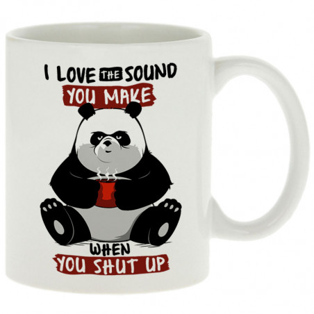 Mug "Panda shut up"
