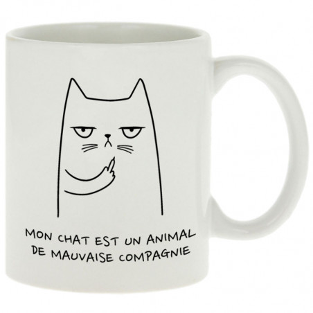 Mug "Mon chat animal de...