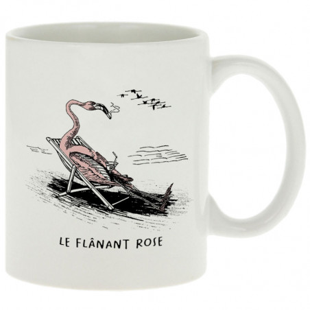 Mug "Le Flânant Rose"
