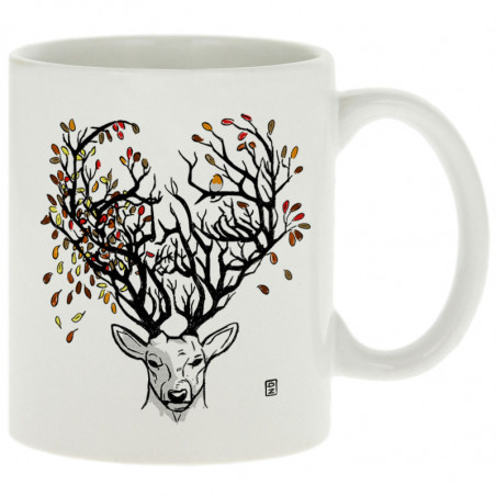 Mug "Cerf d'automne"