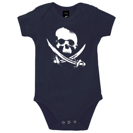 Body bébé "Pirate Skull"