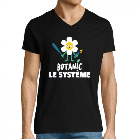 T-shirt homme col V...