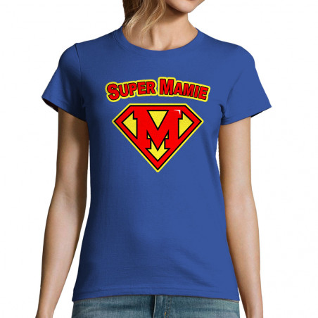 T-shirt femme "Super Mamie"