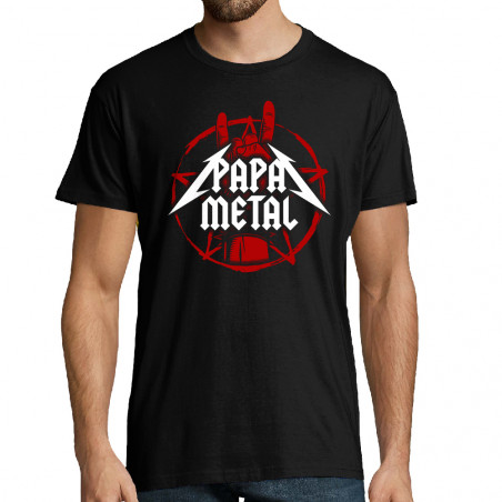 T-shirt homme "Papa Metal"