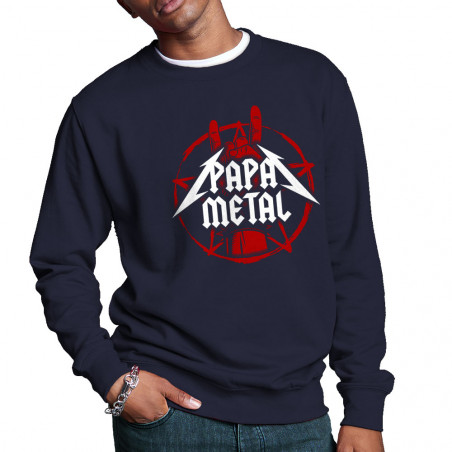 Sweat homme col rond "Papa...