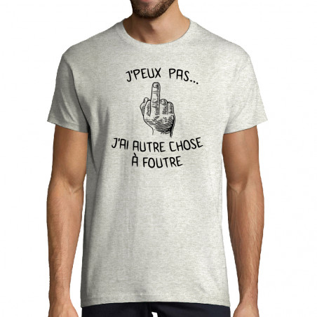 T-shirt homme "J'peux pas...