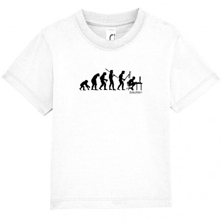 T-shirt bébé "Geek Evolution"