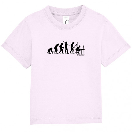 T-shirt bébé "Geek Evolution"