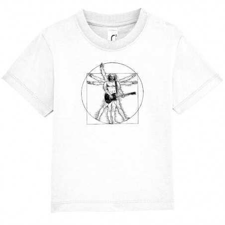 T-shirt bébé "Vitruve Rock 2"