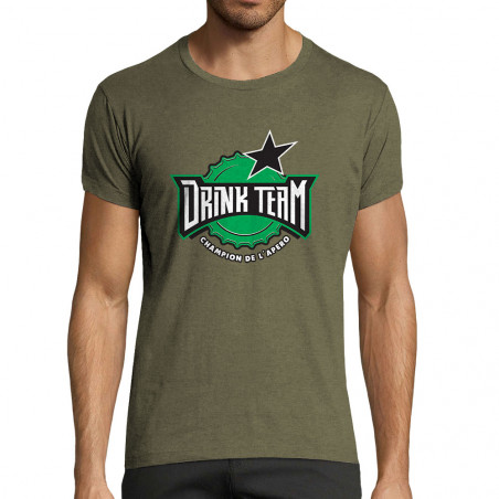 T-shirt homme fit "Drink Team"