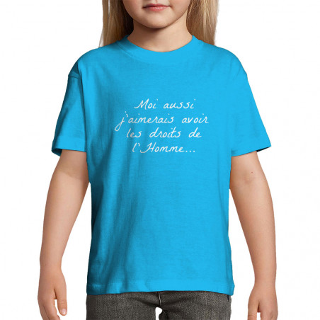 T-shirt enfant "J'aimerais...