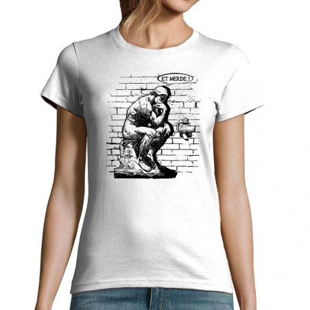 T-shirt femme "Le penseur"