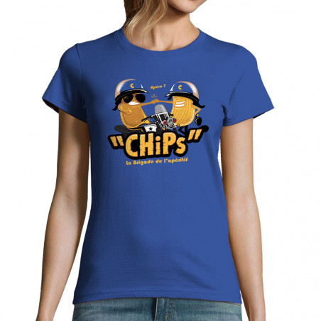 T-shirt femme "Chips la...