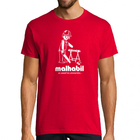T-shirt homme "Malhabil"