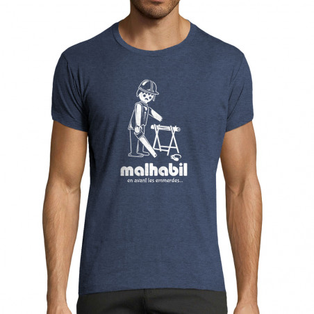 T-shirt homme fit "Malhabil"