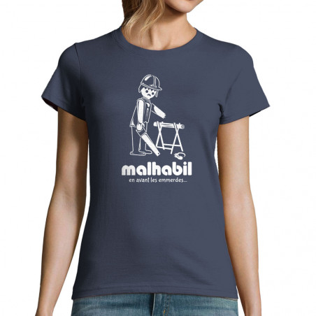 T-shirt femme "Malhabil"