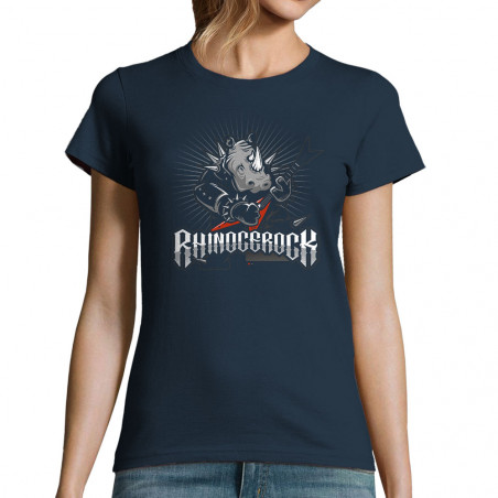 T-shirt femme "Rhinocérock"