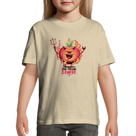 T-shirt enfant "Pêche d'enfer"