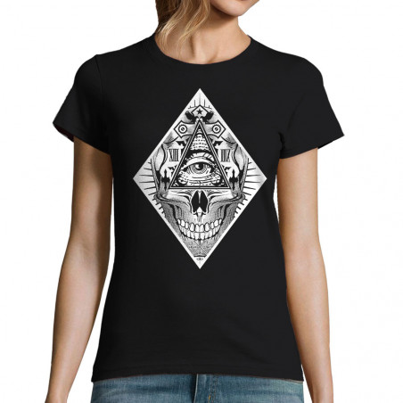 T-shirt femme "Diamond Skull"