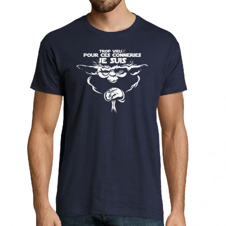 T-shirt homme "Yoda trop...