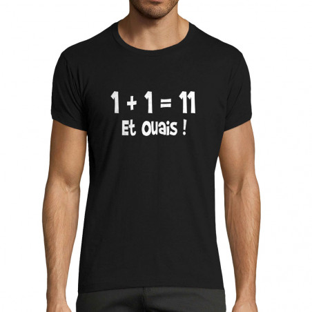 T-shirt homme fit "un plus...