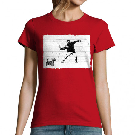 T-shirt femme "Banksy Vas...