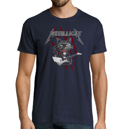 T-shirt homme "Metallicat"