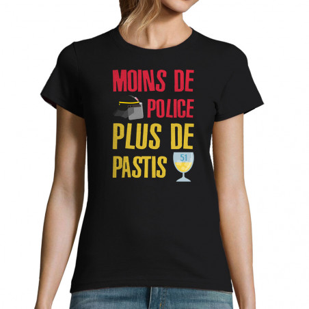 T-shirt femme "Moins de...