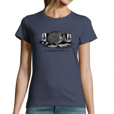 T-shirt femme "Hérissound...