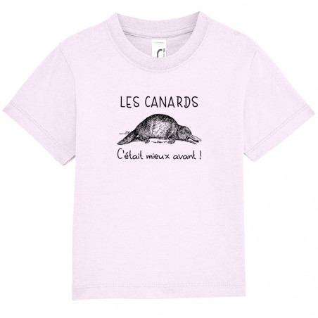 T-shirt bébé "Les canards...