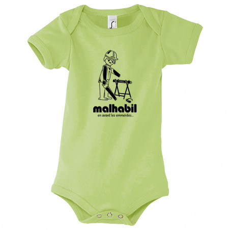 Body bébé "Malhabil"