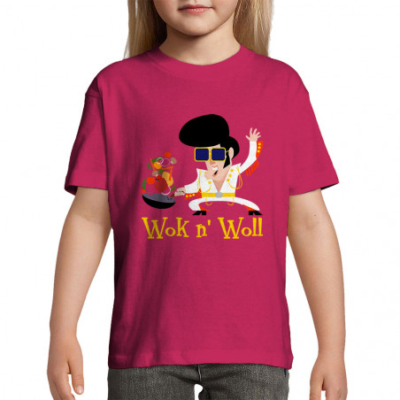 T-shirt enfant "Wok n woll"