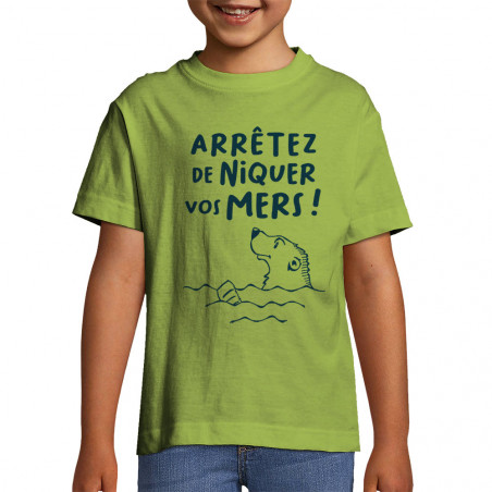 T-shirt enfant "Arrêtez de...