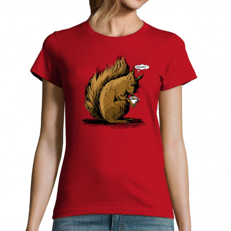 T-shirt femme "Ecureuil...