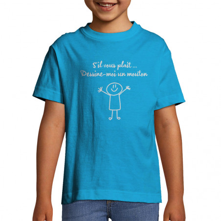 T-shirt enfant "Dessine-moi...