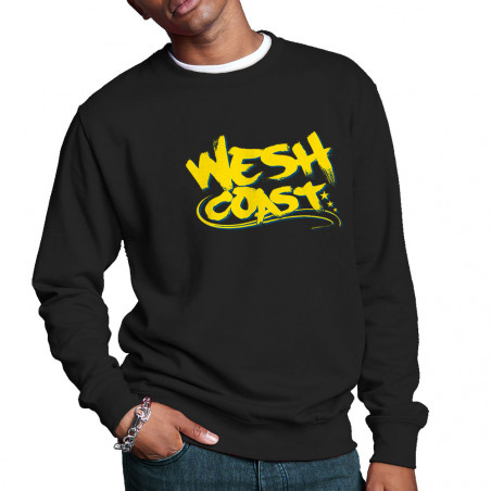 Sweat homme col rond "Wesh...