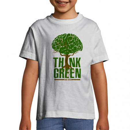 T-shirt enfant "Think green...