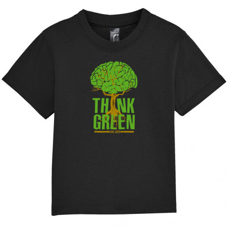 T-shirt bébé "Think green...